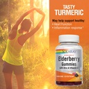 SOLARAY Turmeric Gummies w/Ginger | Healthy Heart & Inflammation Response Support | Vegan, Gluten Free | 30 Serv, 60 Ct 5