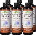 Nature's Way Nature's Way Organic Flax Oil Super Lignan, 24 Fl Ounce (Pack of 6) 5