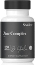 Shaklee - Zinc Complex - Boosts Enzyme Activity, Protein Synthesis - 120 Tablets 2