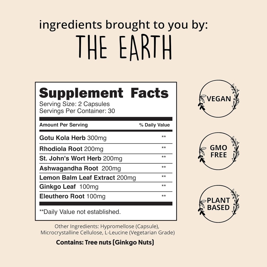 Happy Healthy Hippie Beetroot Superfood Capsules + Joy-Filled Mood Support Supplements 5