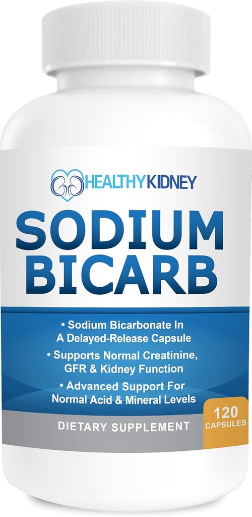 Kidney Restore & Sodium Bicarb 2-Pack Bundle for Kidney Cleansing & Supporting Normal Acid Levels 2