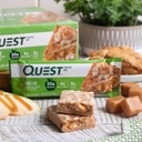 Quest Nutrition Apple Pie Protein Bar, 20g Protein, 4g Net Carbs, 2g Sugar, Gluten Free, Keto Friendly, 12 Count 5