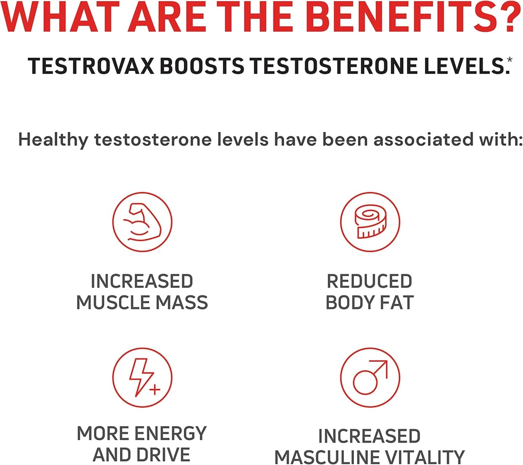 Novex Biotech Testrovax, Best Testosterone Booster for Men - T Booster - Fenugreek & Ashwagandha - Increase Testosterone levels in 12 days*, 30-Day Supply 4