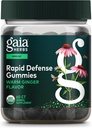 Gaia Herbs Organic Immune Rapid Defense Gummies - Supports Immunity - with Propolis, Ginger, and Echinacea - 60 Vegan Gummies (30-Day Supply) 2