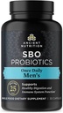 Ancient Nutrition Probiotics for Men, SBO Probiotics Men's Once Daily 30 Ct, for Healthy Digestion and Immune System Function Support, 25 Billion CFUs* Per Serving 2