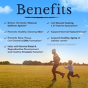 Vitalitown Chelated Zinc 50 mg, Zinc Picolinate & Gluconate, 60 Veggie Capsules, Well-Absorbed, Immune System, Healthy Skin & Development, Vegan, NO Gluten, Non-GMO 6