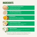 Vivo life Perform Plant Protein Powder - Pea & Hemp Protein Blend with BCAA (34.85 oz, Raw Cacao) 4