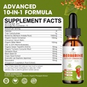 Berberine Supplement Liquid Drops, Berberine 1500mg with Ceylon Cinnamon, Turmeric, Resveratrol, Bitter Melon, Vegan Supplement, Supports Immune System & Digestive System - 2 FL Oz 4