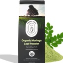 Organic Moringa Powder | 8.01 oz | USDA Organic & Non-GMO | Raw from India | Moringa Oleifera | Immune Support, Antioxidants, Healthy Hair 2