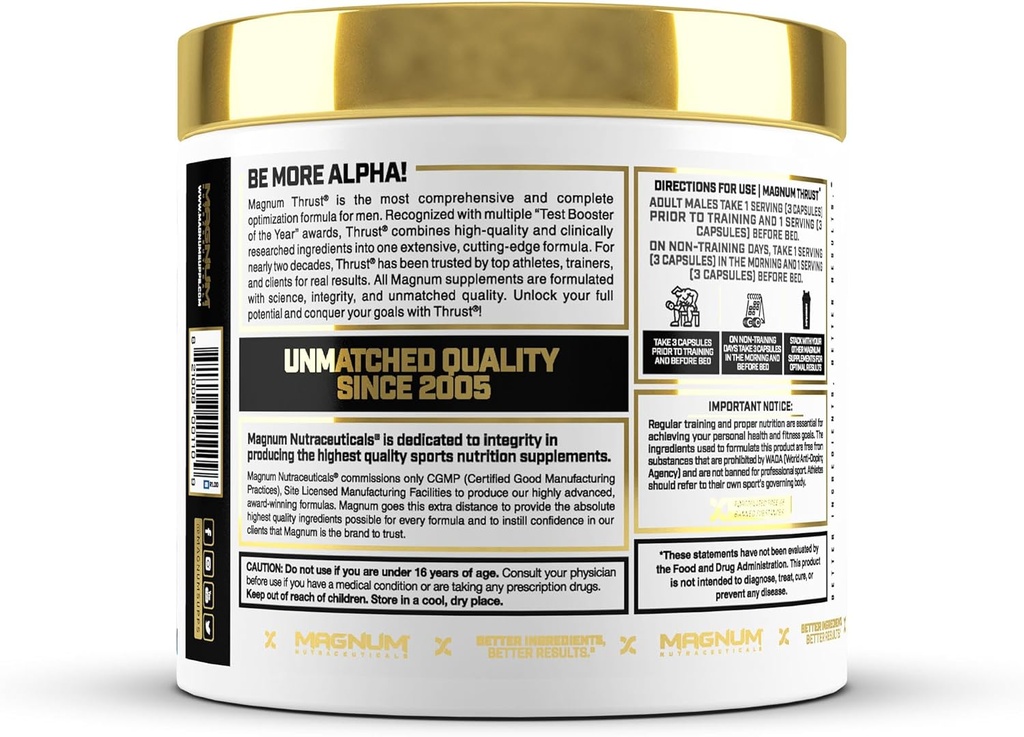 Magnum Nutraceuticals Thrust - 120 Capsules 5