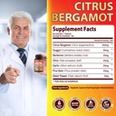 Cadane Citrus Bergamot Supplement Capsules with Berberine, Olive, Guggul, Garlic, Pine Bark, Black Pepper - 150 Caps for 5 Months Supply 4