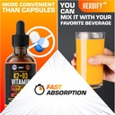 Vitamin D3 K2 Drops – Liquid Vitamins for Women, Men & Teen - Bone Strength Supplements - D3 K2 Mt Vitamins for Immune Support & Heart Health - Vitamin D3 10000 Iu Liquid K2 Drops – 2 oz 6