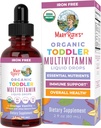 MaryRuth Organics Kids Multivitamin for Toddlers | USDA Organic | Toddler Vitamins Liquid Drops for Kids Ages 1-3 | Toddler Immune Support & Overall Wellness | Vegan | Non-GMO | Gluten Free | 2 Fl Oz 2