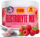Dr. Price’s Electrolyte Mix | Sugar-Free Hydration Powder with 72+ Trace Minerals | No Sugar, Fast-Dissolving Electrolytes Powder Packets | Raspberry, 90 Servings 2