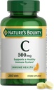 Nature's Bounty Vitamin C 500 mg Tablets 100 ea (Pack of 6) 3