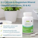Algae Calcium & Magnesium Complex + High Absorption Curcumin C3 Complex, Vegan Bundle for Bones, Joints & Recovery from Exercise, by Igennus 3