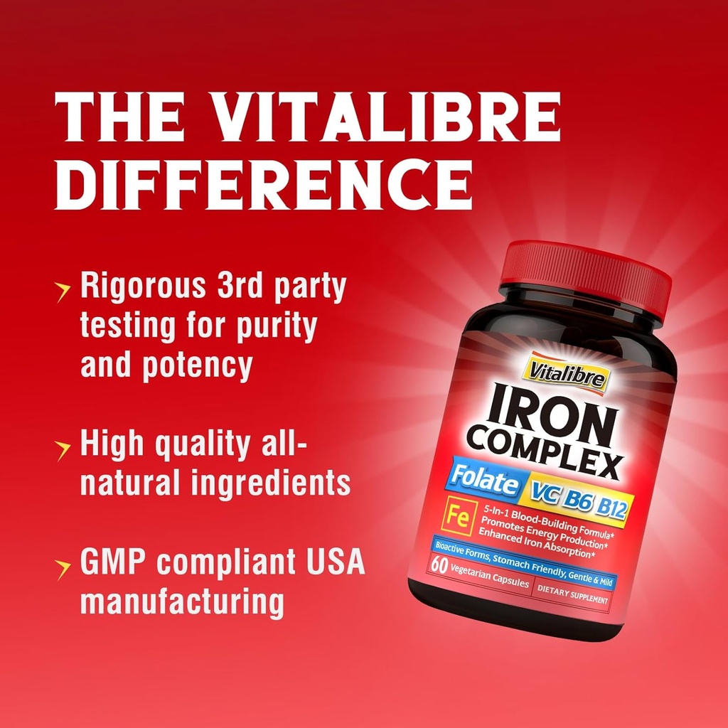 5-in-1 Iron Supplement & 10-in-1 Magnesium Complex 5