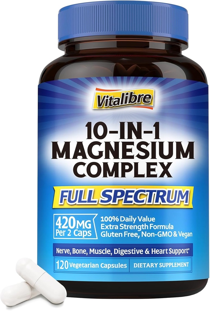 5-in-1 Iron Supplement & 10-in-1 Magnesium Complex 6