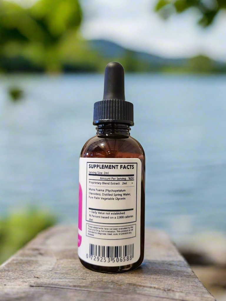 Muira Puama Bark Tincture (Alcohol Free) - 1 fl oz 3