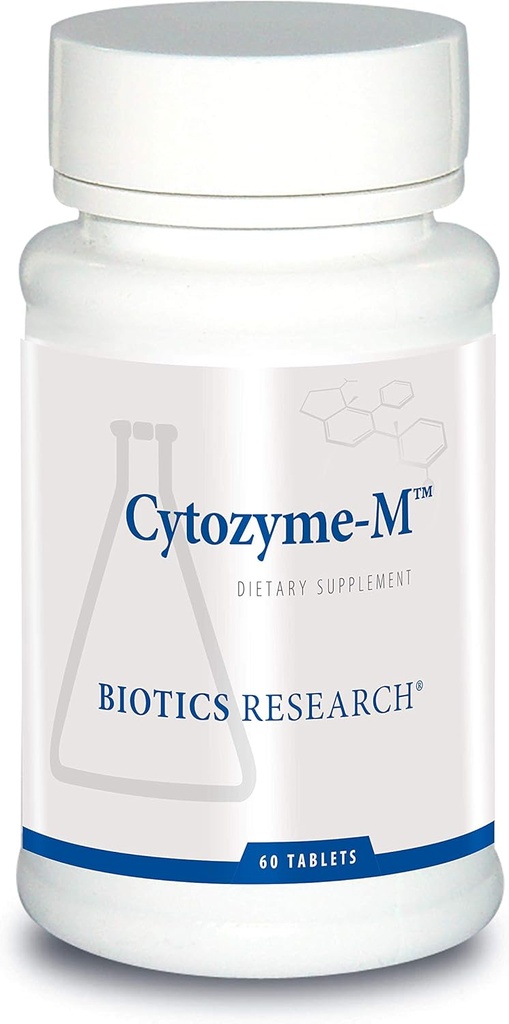 Biotics Research CytozymeM Male Glandular Combination Formula, Male Hormone Support, Healthy Endocrine Function, SOD, Catalase, Potent Antioxidant Activity, 60 Tablets 2