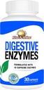 Rise-N-Shine Digestive Enzymes with Probiotics, Bromelain, Lipase, Papain, Lactase & More - Gut Health Supplement for Women & Men - 30 Capsules 2