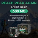 Sennasi 600 MG Shilajit Resin - Shilajit Supplement with Fulvic Acid & 85+ Trace Minerals for Energy, Immunity, Brain Power, 60 Grams 4