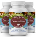 Perfect Supplements – Perfect Desiccated Liver – 120 Capsules – Undefatted Beef Liver – Natural Source of Protein, Iron, Vitamins A & B – 3 Pack 2