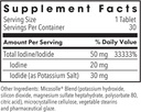 Optimox Iodoral 50 mg Supplement - Potassium Iodide Tablets, Thyroid Support, Daily Vitamins and Minerals, Lugol's Iodine Solution - 30 Count. 4
