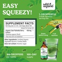 Wild & Organic Saw Palmetto Tincture - Saw Palmetto Extract Supplement for Men & Women - Liquid Powder Based Drops - Serenoa Repens Berries - Vegan, Sugar & Alcohol-Free - 4 fl oz 4