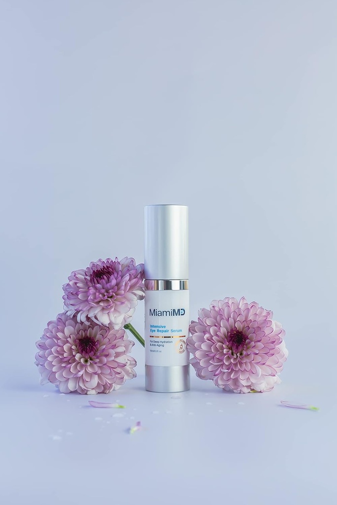 MiamiMD Eye Serum (15ml) Under Eye Treatment for Dark Circles & Crow's Feet - Serum for All Skin Type - Anti-Aging Cream - Reduces Puffiness - For Day & Night Time Use 5