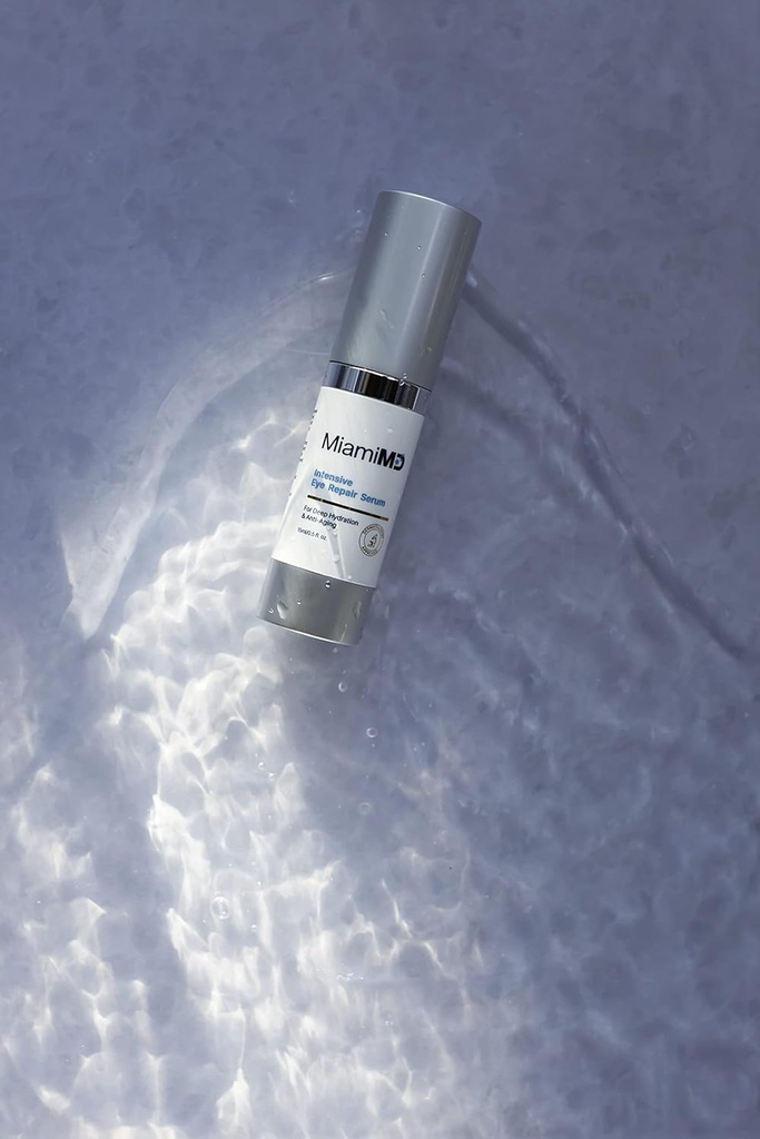 MiamiMD Eye Serum (15ml) Under Eye Treatment for Dark Circles & Crow's Feet - Serum for All Skin Type - Anti-Aging Cream - Reduces Puffiness - For Day & Night Time Use 6