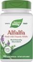 Nature's Way Alfalfa, Made With Organic Alfalfa, 1,215 mg per 3-capsule serving, Alfalfa Herbal Capsule, Gluten Free, Vegan, 100 Capsules (Packaging May Vary) 2