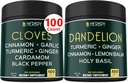 Bundle 7in1 Cloves Supplement & 6in1 Dandelion Supplement - Support Immune, Digestion and Heart Health 2