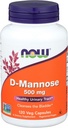 Now Foods D-Mannose, 120 Caps 500 mg (Pack of 3) 2
