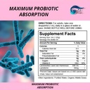 Liposomal Probiotics, Probiotics for Women & Men, Powerful 35 Billion CFUs Non-GMO, Vegan, Gluten-Free, Liquid Drops for Digestive Health and Immune Support 59 Servings 3