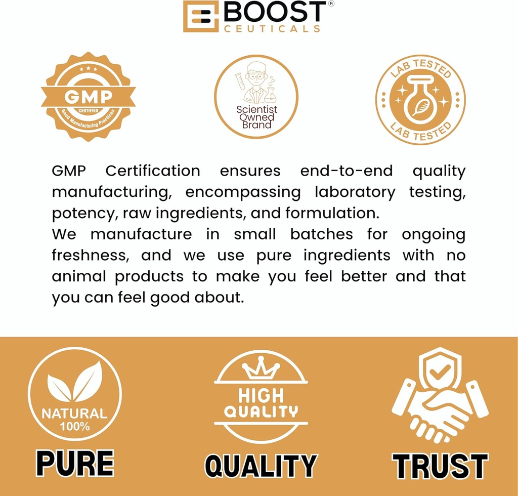 BoostCeuticals D-Ribose Capsules 90 | Pure Vegan D Ribose Supplement | Non-GMO, Gluten-Free, No Stearates | Ideal Muscle, Heart & Cellular Energy Support 4