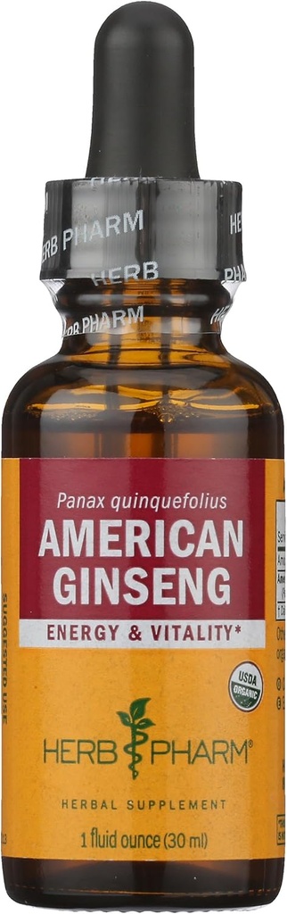 Herb Pharm Certified Organic American Ginseng Extract - 1 Ounce 4