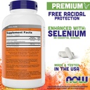 Now NAC 600 mg, 400 Capsules (Pack of 2), N-Acetyl Cysteine with Selenium 3