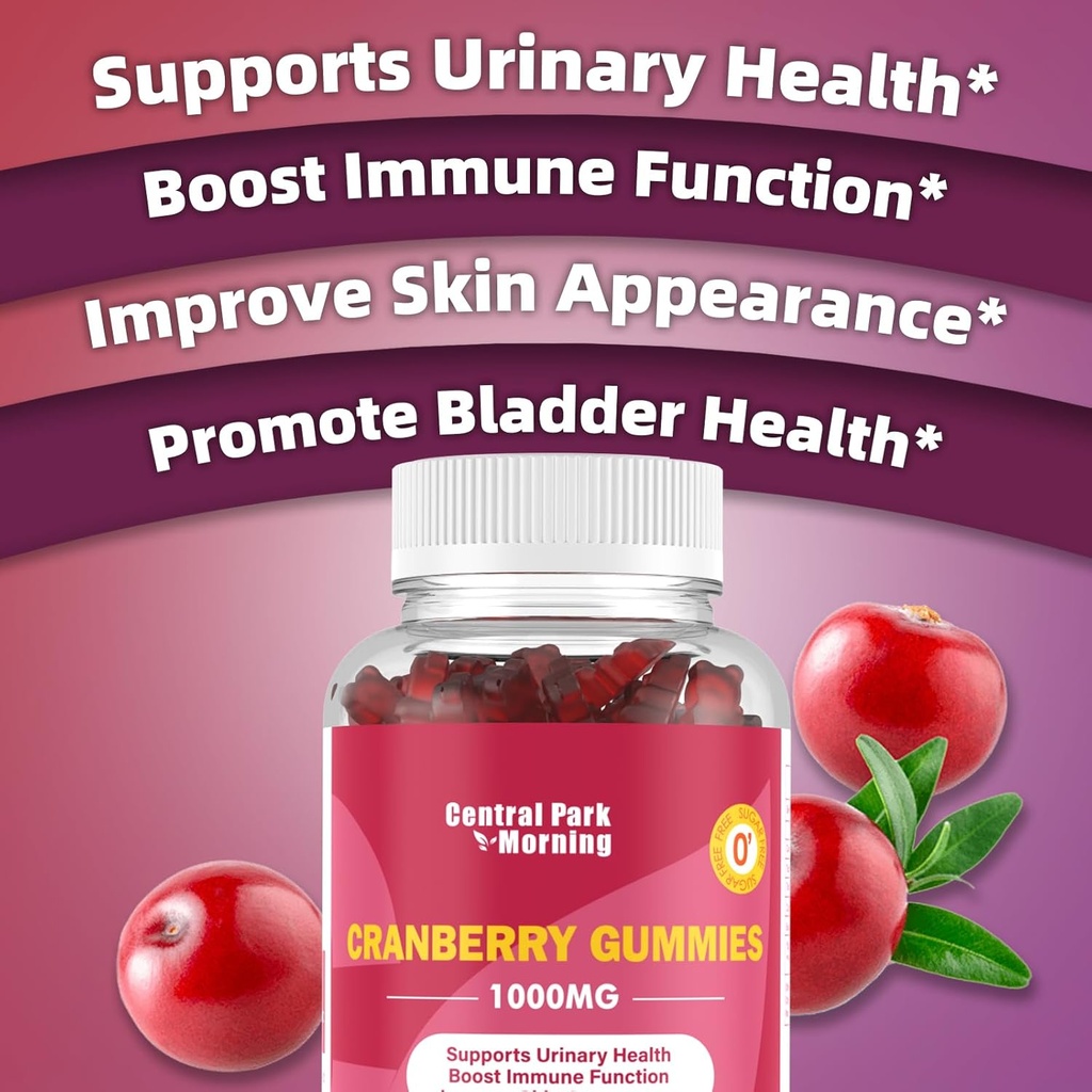 Cranberry Gummies for Urinary Tract Health 4
