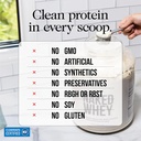 NAKED WHEY 5LB 100% Grass Fed Unflavored Whey Protein Powder - Only 1 Ingredient, Undenatured - No GMO, Soy or Gluten - No Preservatives - Promote Muscle Growth and Recovery - 76 Servings 3