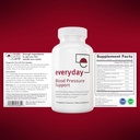 Everyday Blood Pressure Support and Hypertension Supplement - Hawthorn Berry, Arjuna, Magnesium, and Rauwolfia for Heart Health, Circulation, and Cholesterol Support (30 Day Supply, 60 Capsules) 4