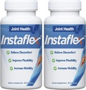 Instaflex Joint Support Supplement - Clinically Studied Joint Relief Blend of Glucosamine, MSM, White Willow, Turmeric, Ginger, Cayenne, Hyaluronic Acid - 180 Capsules 2