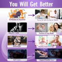 Magnesium Glycinate + L-MethylFolate 15mg & Methyl B12 Gummies, 4 Pack 4