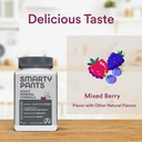 SmartyPants Mineral Chews: Magnesium Citrate & Calcium Supplement with Vitamin D3, Vitamin C, K2, Zinc & Selenium for Immune Support, 60 Count (30 Day Supply) 6