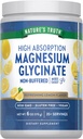 Nature's Truth Magnesium Glycinate Powder | 6 oz | Lemon Flavor | High Absorption | Vegan, Non-GMO, Gluten Free Supplement 2