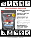 PhysiVantage Supercharged Collagen Peptides Powder - Hydrolyzed Collagen for Joint, Tendon, Ligament, & Skin Health Support - Unflavored, Keto, Paleo, 16oz | Enhanced with Vitamin C, BCAAs, Grass-Fed 4