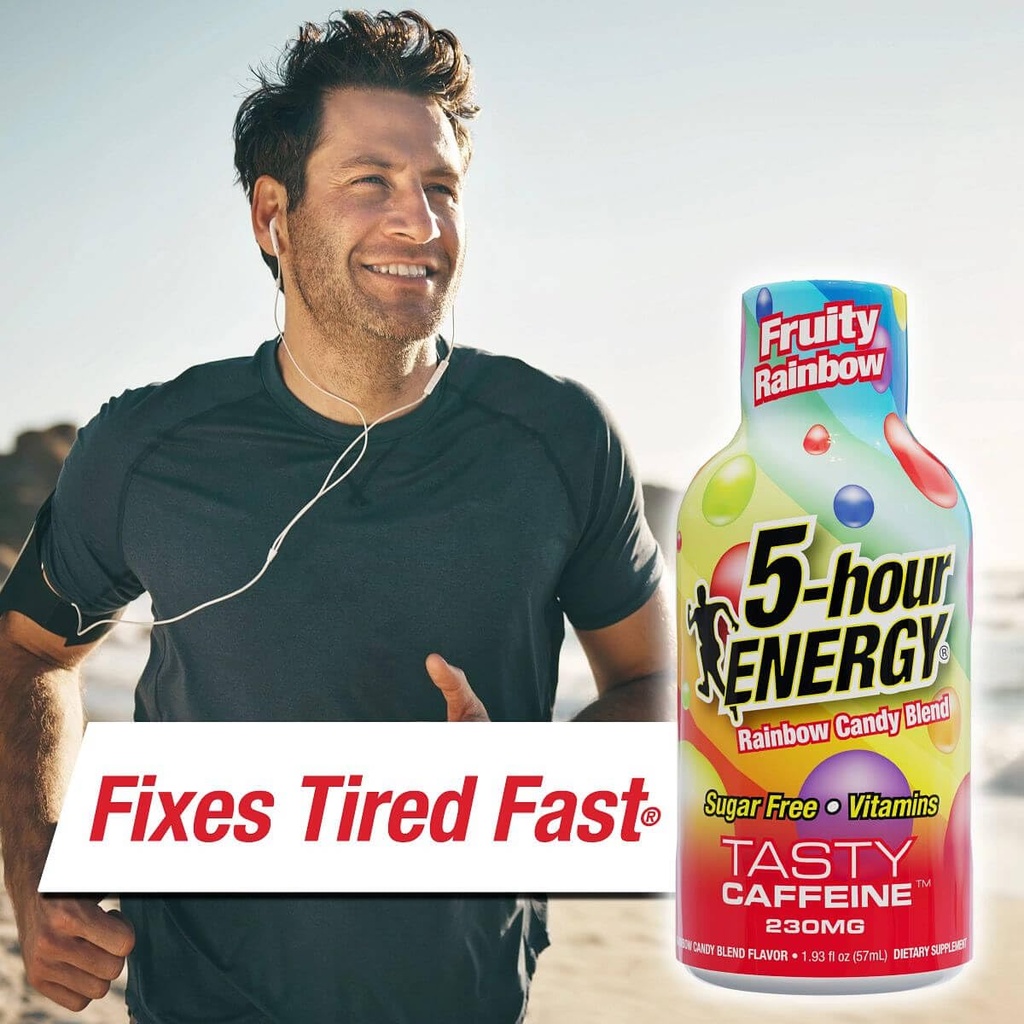 5-Hour Energy Extra Strength Shots Variety Pack, 18 Count (1.93 fl oz) - Extra Strength Tropical Burst, Hawaiian Breeze, Watermelon Flavors 6