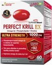 LABO Nutrition Perfect Krill EX, 1000mg Antarctic Krill Oil Omega 3 EPA DHA, Highest Phospholipids (Over 56%) with Choline, Astaxanthin | Heart Brain Eye Joint Health, Made in USA, 60 softgels 2