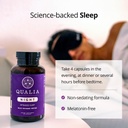 Qualia Night Sleep Aid | Non-Habit Forming | Science-Backed Supplement for Deep Refreshing Sleep | Melatonin-Free, Vegan, Non-GMO, Gluten-Free 80 Count | (1 Month Supply) 6