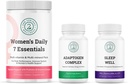 Women's Daily 7 Essentials, Adaptogen Complex & Sleep Well Bundle 2